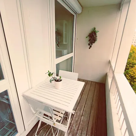 شقة Grand T2 Central, Balcons Sur Parc